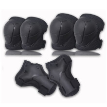 Knee Pads Sports Protective Gear 6-Piece Set for Roller Skating and Biking - Elbow Pads Included