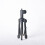2X Suporte para Microfone de Tripé de Mesa  Tripé com Rosca de 3/8 Polegadas para Palestras Palestras e Ect 5