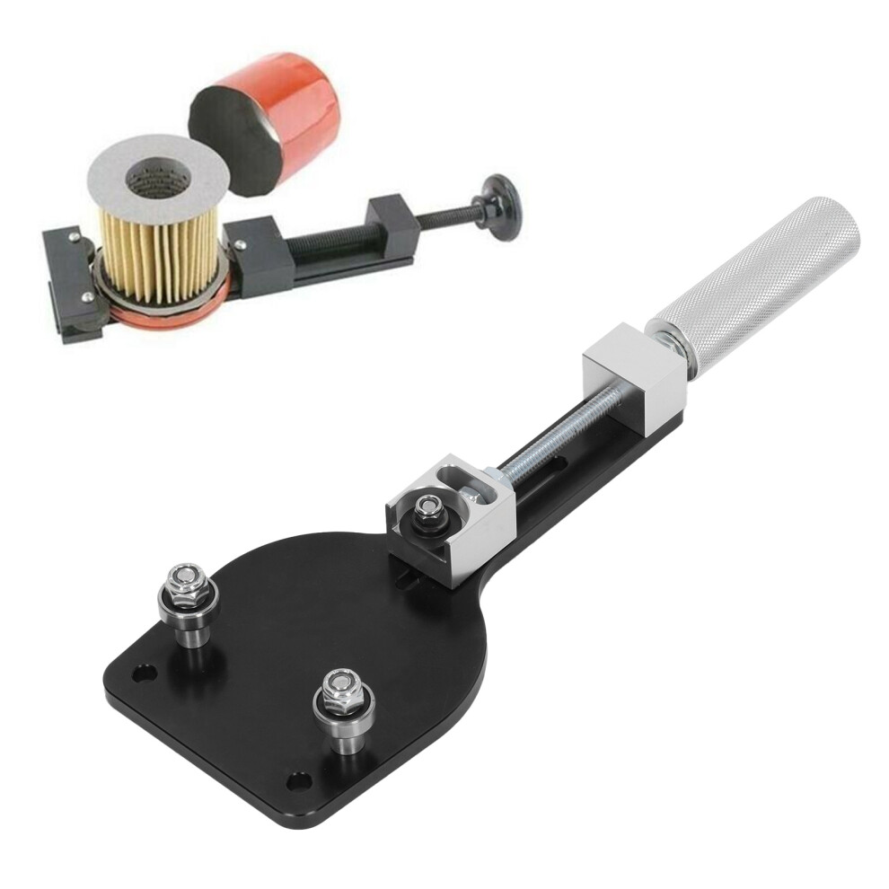 Oil Filter Cutter 77750 Zinc Alloy Auto Repair Tool For 2-3/8In To 5In Filters Black 4911372875379