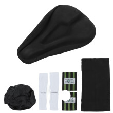 Bicycle Seat Cushion Gel Padded Comfort Bike Saddle Cover Extra Soft Memory Foam Ergonomic Concave Design Anti Slip Bottom Breathable Cycling Seat Pad