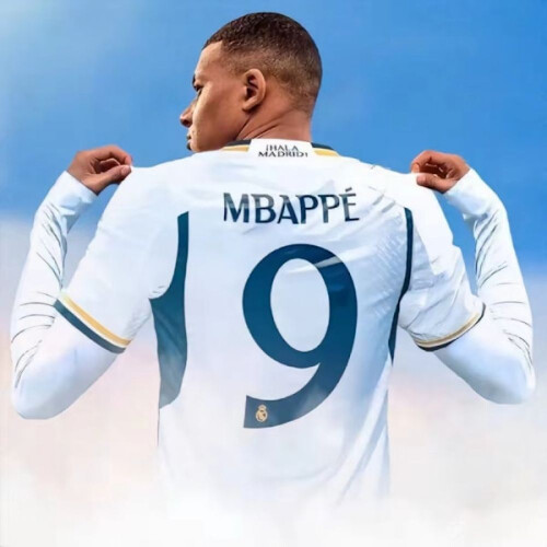 Παιδική ποδοσφαιρική φανέλα, Vinicius Junior #7Real Madrid Home White Youth σετ με σορτς και κάλτσες, 2