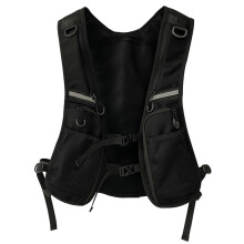 Running Vest Hydration Pack For Outdoor Trail Running, Reflective Front Pockets, Adjustable Fit