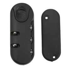 Protection on the Go: Secure Customs Lock, TSA Approved, Combination Lock, Zinc Alloy, ABS Material, Resettable Password, Scratch Resistant