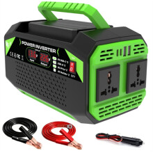 Presa Universale 300W 12V A 220V Inverter Doppia Uscita / 4 Caricabatterie Rapidi USB Display / Inverter di Potenza per Auto