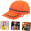 Reflective Safety Hat With Sun Shade, Cooling Features, Breathable Design, Reflective Strips, For Enhanced Protection 5