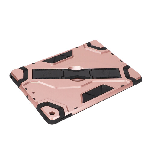Capa protetora para iPad de 10,2 polegadas, com suporte robusto e multiângulo, resistente a impactos, ideal para trabalho e estudo. Design 2