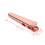 Clip d'étanchéité de 7,9 cm de long, or rose, fer 7