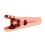 Clip d'étanchéité de 7,9 cm de long, or rose, fer 3