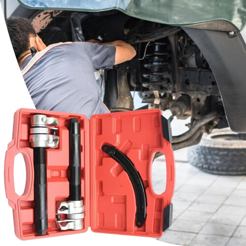 Heavy Duty Spring Compressor Tool with Safety Lock for Cars and Universal Coil Spring Compression Kit 1