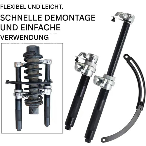 Heavy Duty Spring Compressor Tool with Safety Lock for Cars and Universal Coil Spring Compression Kit 2