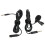 Microphone Lavalier Professionnel 360 Omnidirectionnel, Noir, 1,5 m 14