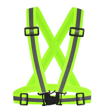 Reflective Running Vest   Visibility Safety Gear For Night Running And Cycling  Adjustable