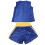 Kinder Boxen Sanda Muay Thai Trainingsanzug, Baumwolle, Elastischer Bund 7