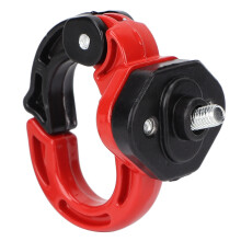 Motorrad Frontklauenhaken aus Legierungsstahl Aluminium 12 kg Tragfähigkeit Rot Schwarz