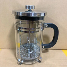French Press Coffee Maker Featuring Double-Screen Filter Technology, 304 Stainless Steel Construction with BPA-Free Borosilicate Glass Carafe, Heat
