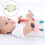 Κουβέρτα Tag Comfort Baby, Κουβέρτα Ασφαλείας για Μωρά, Πάπλωμα Μωρού με Πολύχρωμα Taggies, 2