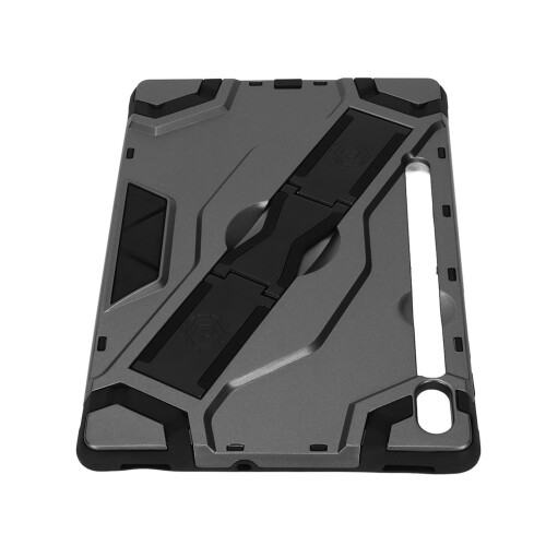 Protetor de tablet híbrido e durável para Samsung Galaxy Tab A9 Plus de 10,5 polegadas, suporte multifuncional com alça de mão e proteção com 2