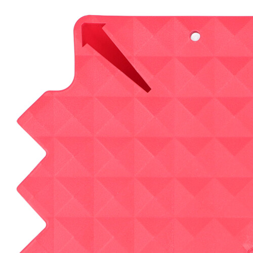 Red Hard Nylon Off-Road Rescue Jack Base Pad, Serrated Replacement 2