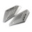 Gloss Silver Motorcycle Frame Side Panel Guard Cover Shell Intake Pipe Protector for  CB650R 2019 2020 2021 1