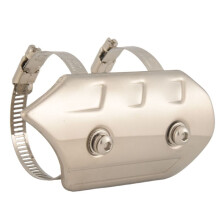Motorcykel Universal VäRmeisoleringsplatta AvgasröR Anti-Hot Cover Anslutning Pipe Anti-Rep Protective Cover-A