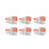 15 piezas DF-13 bloque terminal transparente 0,2-4 mm² 1