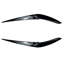 Voor -X5 G05 X6 G06 2019 2020 2021 2022 Heldere Zwarte Koplamp Lamp Cover Strip Wenkbrauw Trim Sticker
