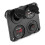 DC 12V-24V Car Boat Socket Dual USB Charger Voltme 1