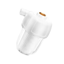Tap Water Filter with AntiScale Filtration, Sediment Reduction, Clear Shell for Home Easy Install