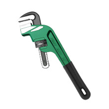14 Inch Heavy Duty Adjustable Pipe Wrench with 45 Offset Design for Tight Space Plumbing