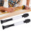 2Pcs Hand Twist Drill Set 0.3-3.2mm Adjustable Pin Vise 14
