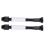 2Pcs Hand Twist Drill Set 0.3-3.2mm Adjustable Pin Vise 1