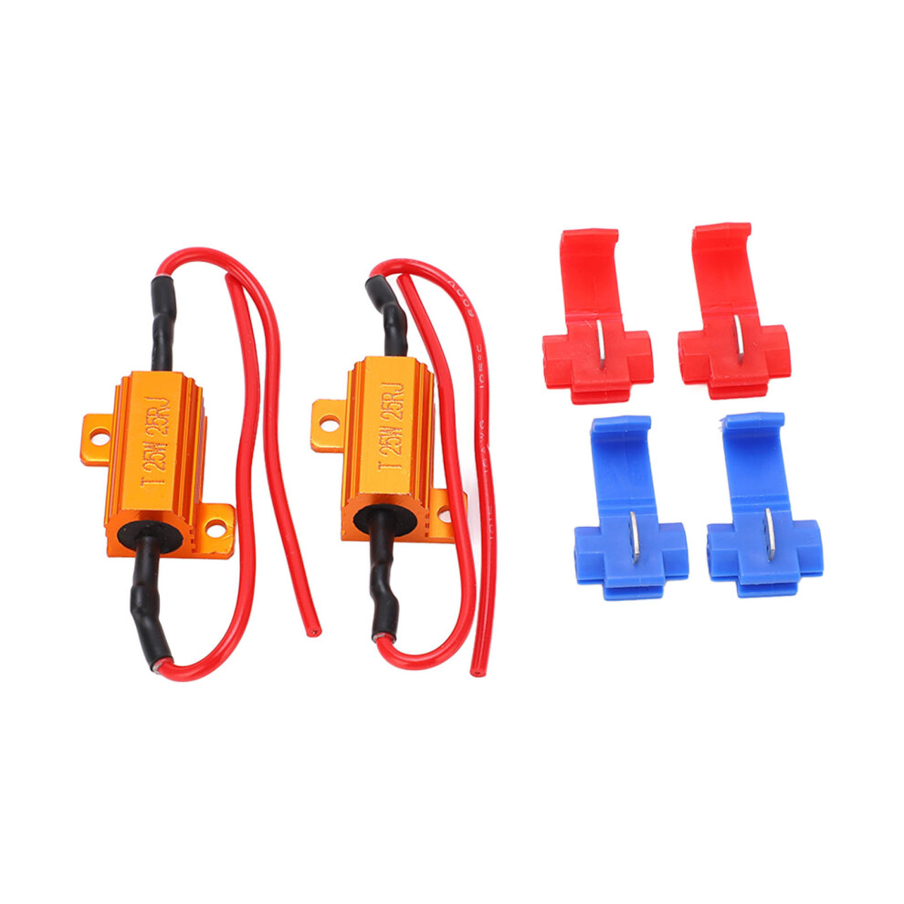 High Quality Led Load Resistors Error Code Malfunction Fix Led Turn Signal Bulb Heat Resistant Temperature Resistant Moisture Resistant Explosion 9138057861099