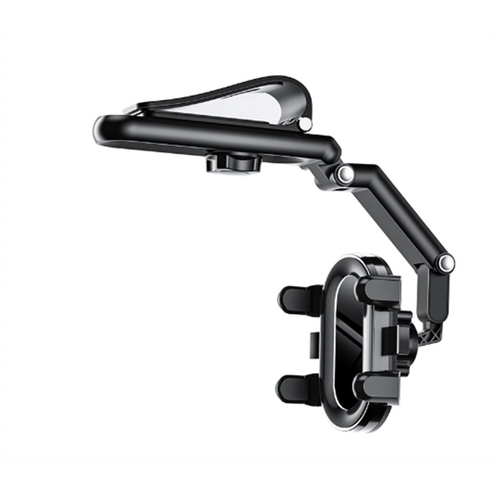 Car Phone Holder With 360 Rotation Universal Rearview Mirror Mount For Gps Â Black 9347817657456