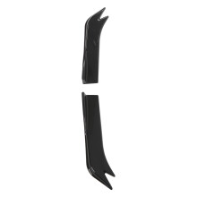 2 pezzi di angoli laterali dello scuffo posteriore, 45 cm, in nero lucido, diffusore per Serie 1 E90 E91