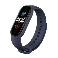 M5 Smart Fitness Tracker Bluetooth Activity Tracker With Blood Pressure And Heart Rate Monitor, 0.96 Inch Display, iOS