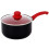 Gr8 Home Red 8 Piece Non Stick Frying Pan Saucepan Set 8