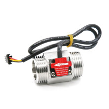 Water Flow Meter 1 Inch Hall Effect Flow Sensor for Accurate Industrial Liquid Monitoring Garden Hose