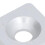 Silver Aluminum Alloy Profile End Caps for CNC 3D Printer - 10Pcs 10