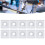 Silver Aluminum Alloy Profile End Caps for CNC 3D Printer - 10Pcs 13