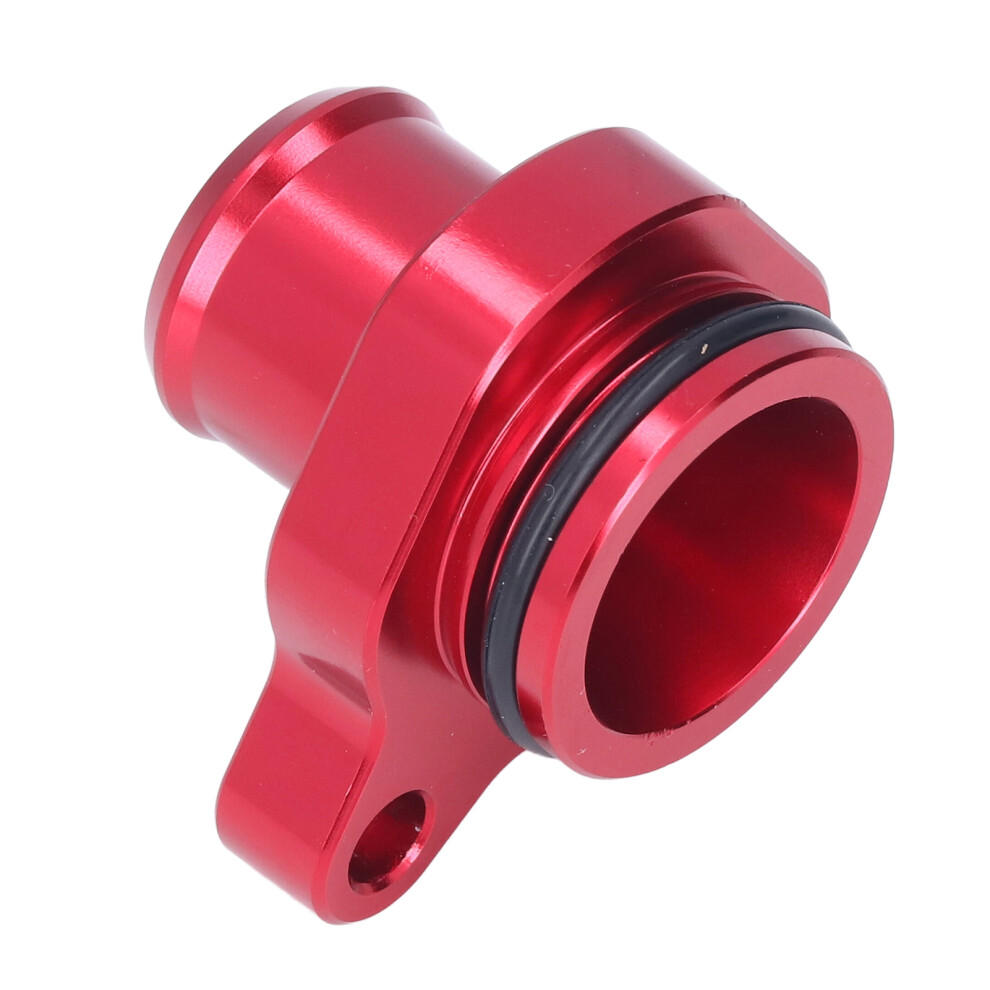 Aluminium Water Hose Fitting With Clamp For 3.0L Twin Turbo Motors Red 6941376500395
