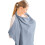 Nursing Cover Muslin Cotton Soft Breathable Adjustable Strap Full Coverage Privacy Screen One Size H Standard 3