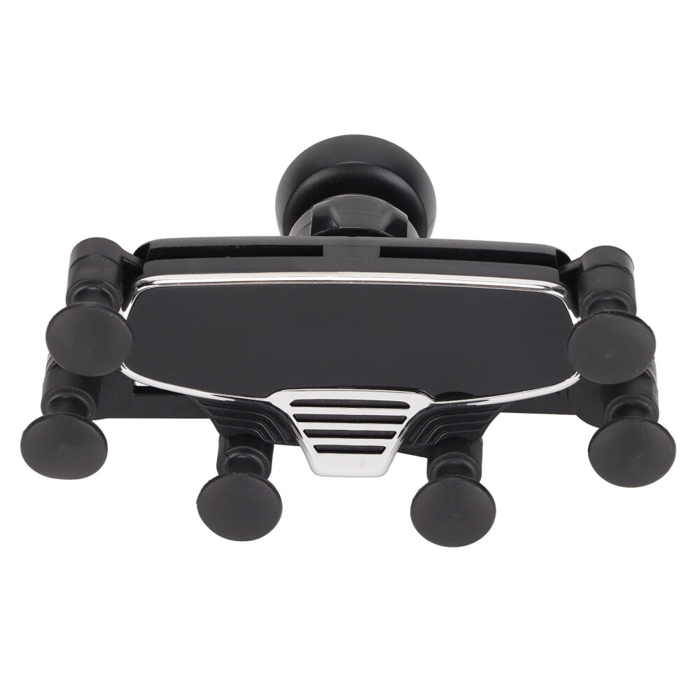 Upgraded Six Point Holder Gravity Based Car Phone Mount Invisible Compact Design Premium Air Vent Mount Compatible With 4.7-6.5 Inch Smartphones 9159805656613