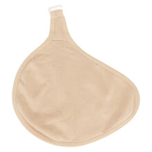Silicone Forms Mastectomy Protective Cover, Fine Stitching Cotton Fabric Prosthesis Pocket Bag, Durable Hook Design Sleeve with Machine Washable