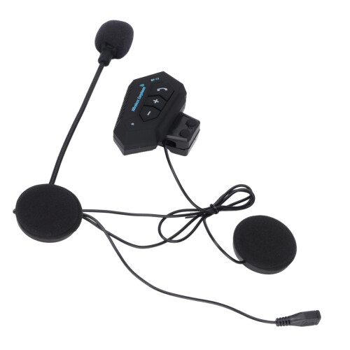 Système de communication Bluetooth pour casque, lecture de musique sans fil avec conception en forme de Y, performances optimisées pour une 2