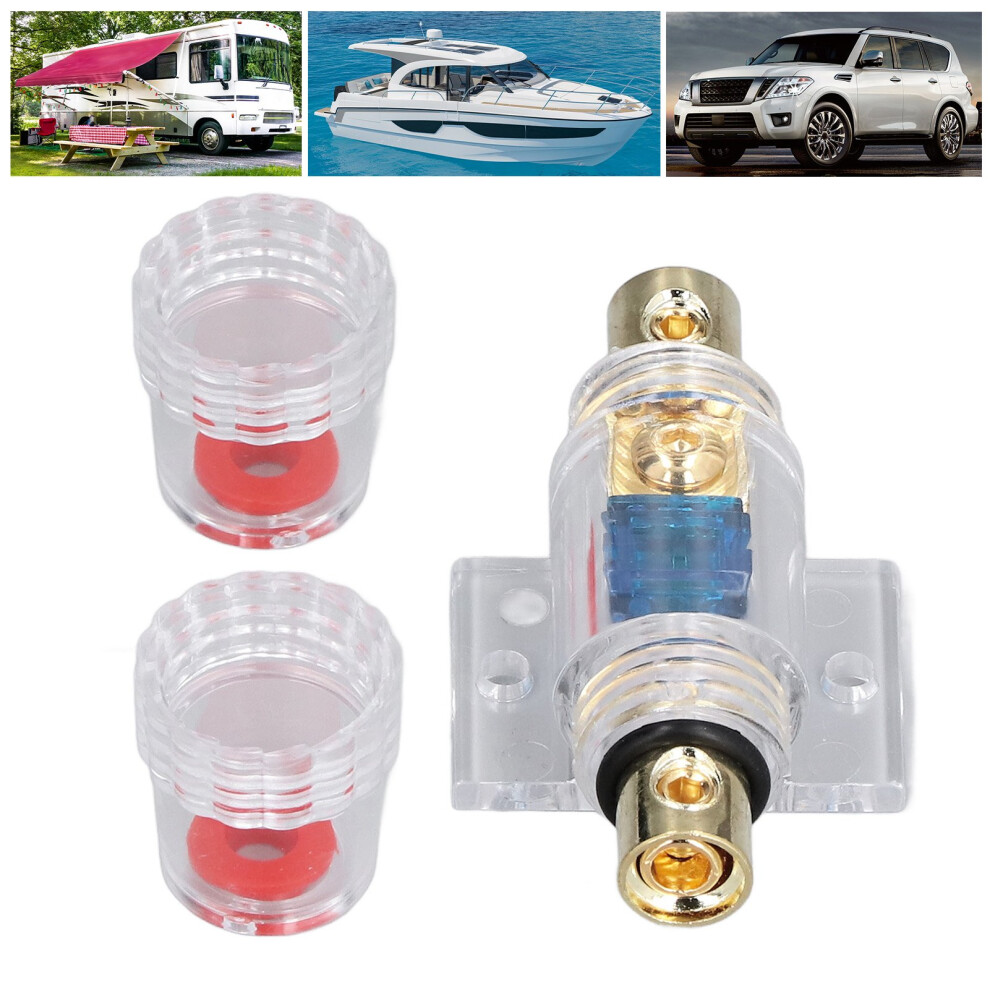 60A Afs Car Fuse Holder Enhanced Electrical Safety For 0/4 Gauge Audio Wiring 6931376502529