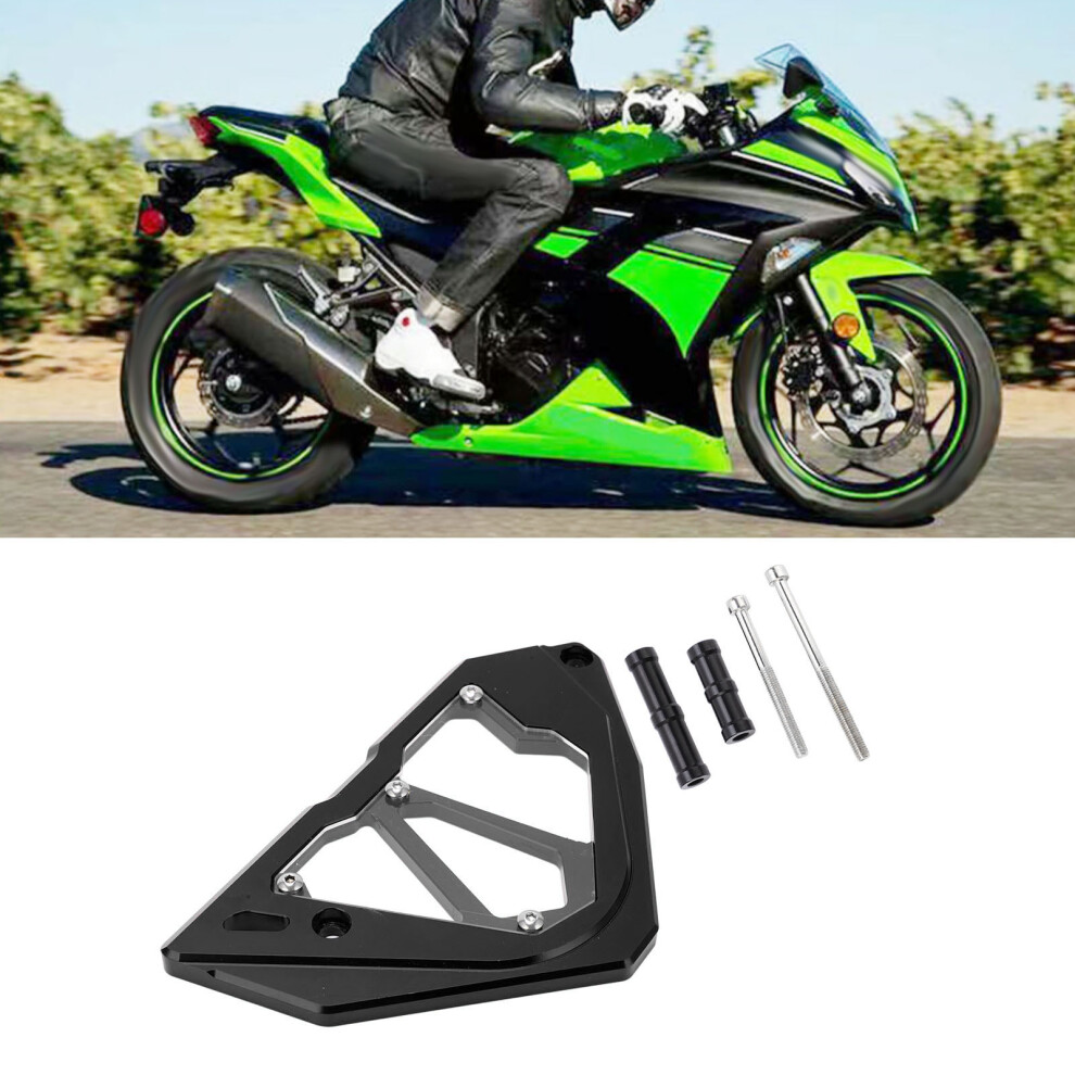 Aluminum Cnc Front Sprocket Cover For Z250 Z300 Ninja 250/300 Black 8101376502838