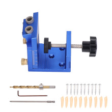 Woodworking Position Tool For Pocket Hole Joints, High Precision Jig With Adjustable Drilling Height And Oblique Hole Alignment, Universal Drill