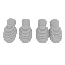 4 Pz Mute per Bacchetta, Silicone Dampener per Pratica Silenziosa