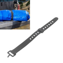 Elastische Spannriemen 30,3 cm Schwarz Mehrzweck-Schnalle für Zuhause & Outdoor
