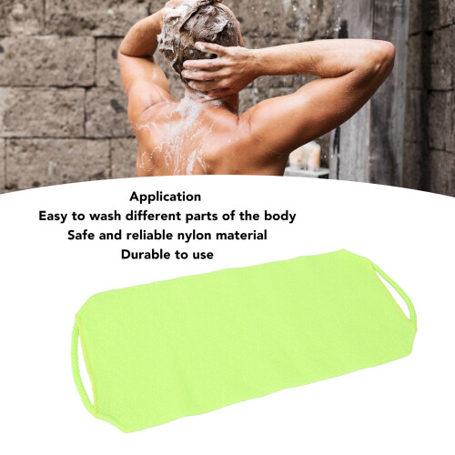 Nylon-Badetuch mit Peeling-Effekt, elastisch, dick, lang, für die Dusche 2